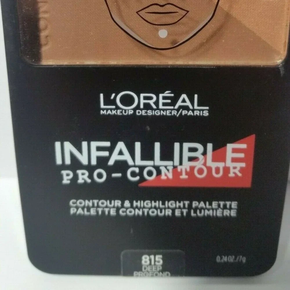 L'oreal Pro Contour Highlight Palette Deep #815